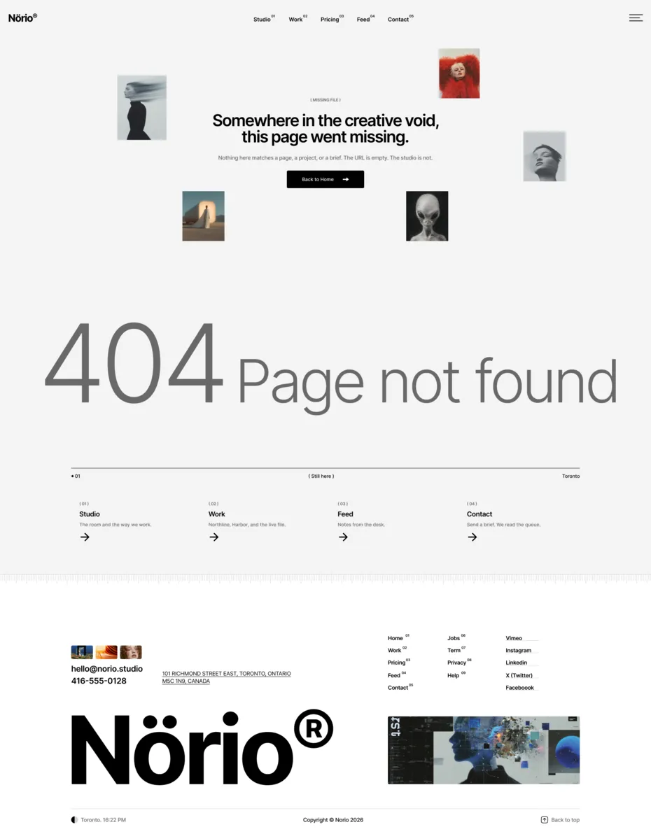 Error 404 preview